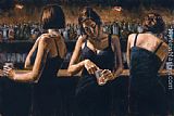 Study For 3 Girls in Bar II